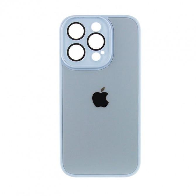 Чохол TPU+Glass Sapphire Midnight для Apple iPhone 11 Pro Max (6.5") Блакитний