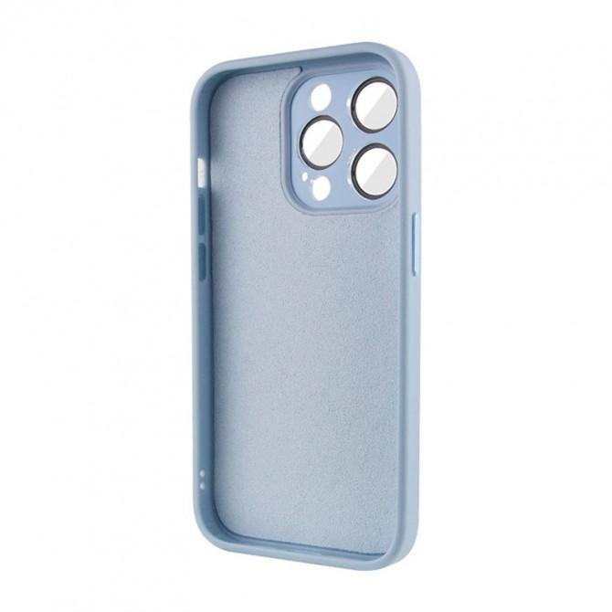 Чохол TPU+Glass Sapphire Midnight для Apple iPhone 11 Pro Max (6.5") Блакитний-1