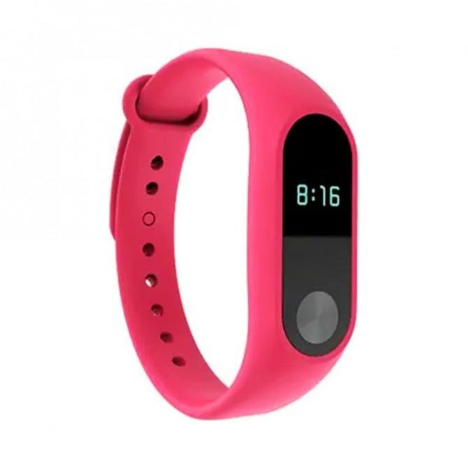 Ремінець для Xiaomi Mi Band 2 Рожевий-1