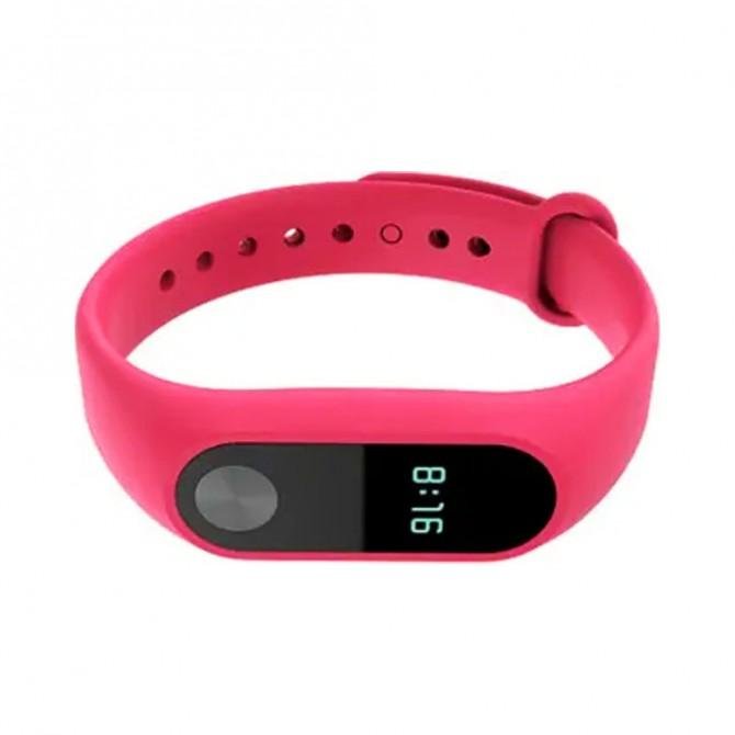 Ремінець для Xiaomi Mi Band 2 Рожевий-2