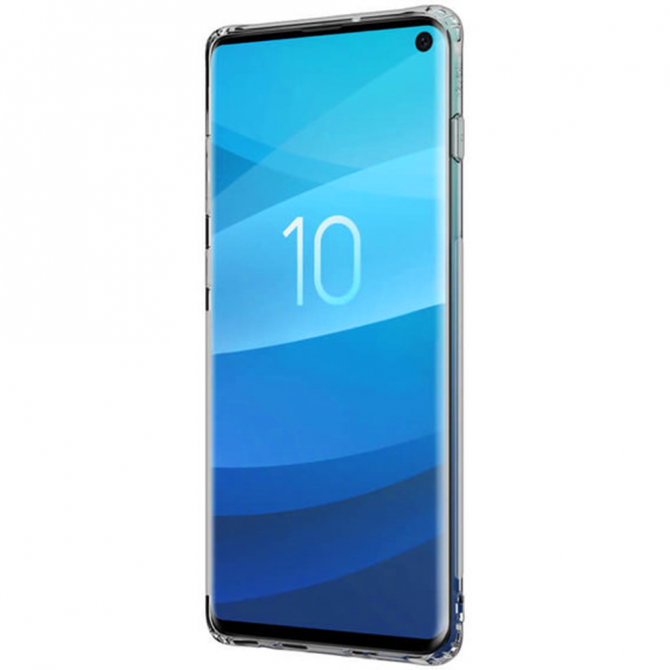 Чохол NILLKIN Nature TPU для Samsung G973 Galaxy S10 Сірий-3