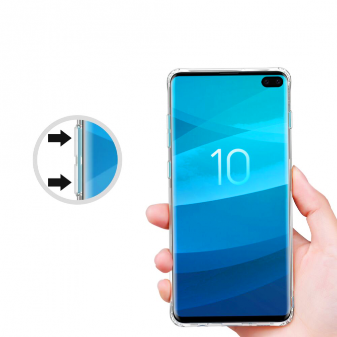 Чехол NILLKIN Nature TPU для Samsung G975 Galaxy S10 Plus White-4