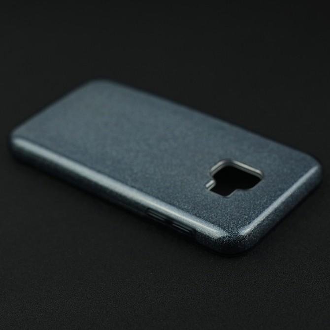 Чохол Silicone 3in1 Блискітки для Samsung J260 Galaxy J2 Core 2018 Чорний-4