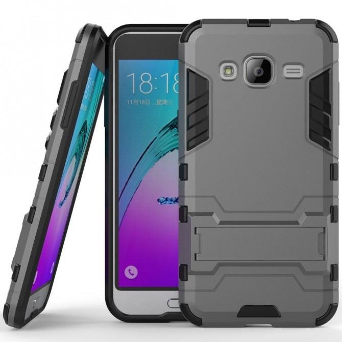 Чехол HONOR Hard Defence Series для Samsung J320 Galaxy J3 2016 Чёрный-1