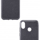 Чехол Silicone 3in1 Блёстки для Xiaomi REDMI Note 6 Pro Чёрный Чехол Silicone 3in1 Блёстки для Xiaomi REDMI Note 6 Pro Чёрный