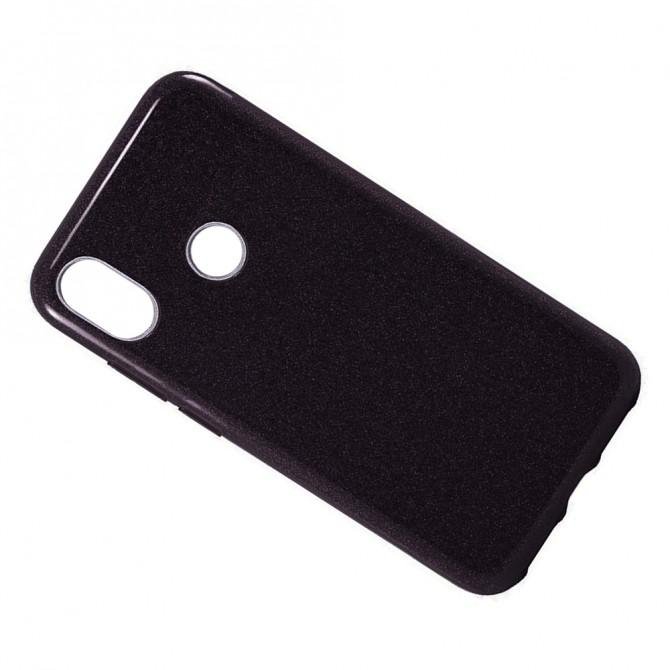 Чохол Silicone 3in1 Блискітки для Xiaomi Redmi S2 Чорний-2