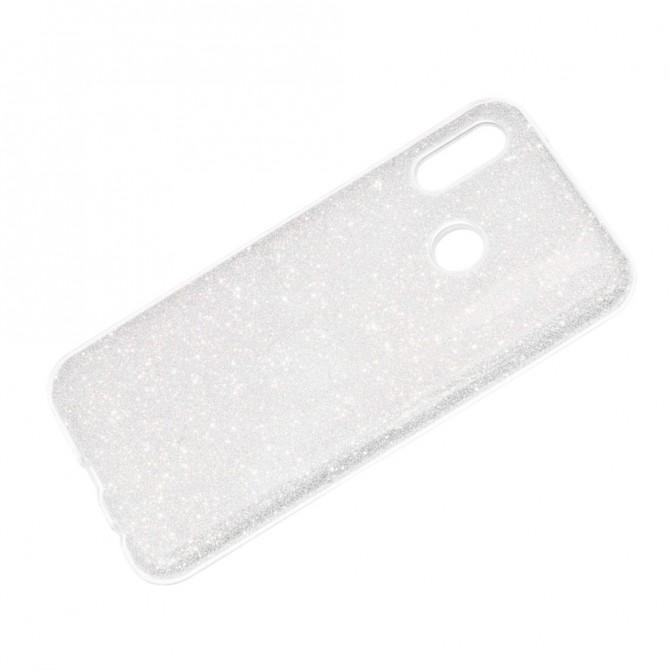Чохол Silicone 3in1 Блискітки для Xiaomi Redmi S2 Білий-2