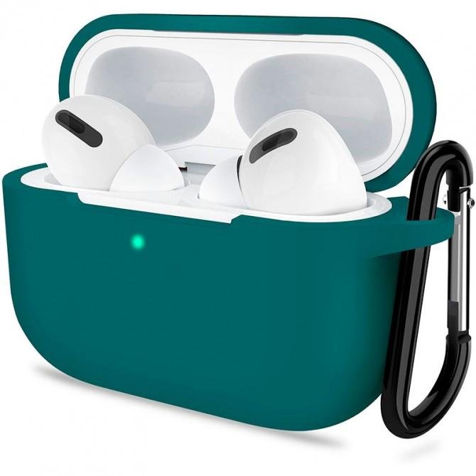 Чехол U-Like Silicone Protective Case For Airpods Pro Slim Dark Green