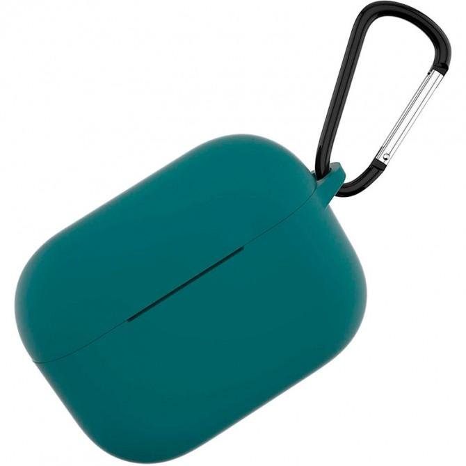 Чехол U-Like Silicone Protective Case For Airpods Pro Slim Dark Green-2