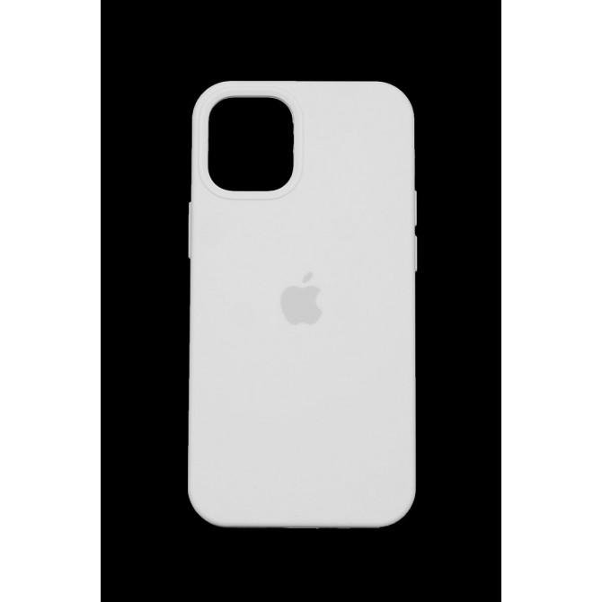 Оригінальний силіконовий чохол для iPhone 13 Pro Білий FULL