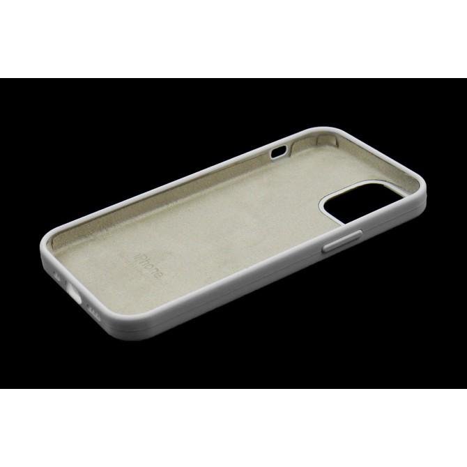 Оригінальний силіконовий чохол для iPhone 13 Pro Білий FULL-1