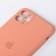 Оригінальний силіконовий чохол для iPhone 11 Pro Max Персиковий FULL (with camera protection)