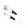 Кабель USB Hoco X82 Silicone MicroUSB White 1m
