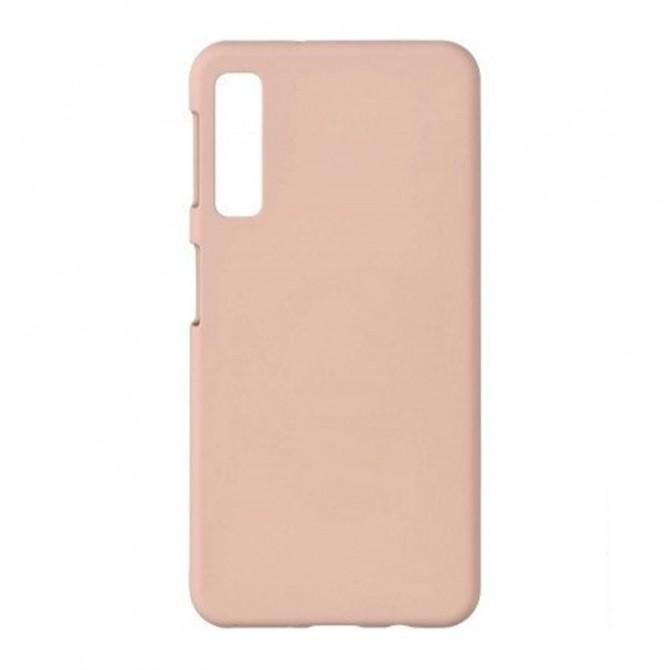 Чехол Original Soft Case Samsung A750 Galaxy A7 2018 Бежевый FULL