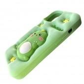 Чохол 3D Dino series for iPhone 15 Pro Max Green