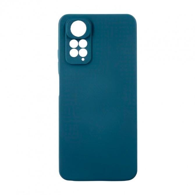 Чехол Original Soft Case Xiaomi Redmi Note 11/Poco M4 Pro Темно Синий FULL