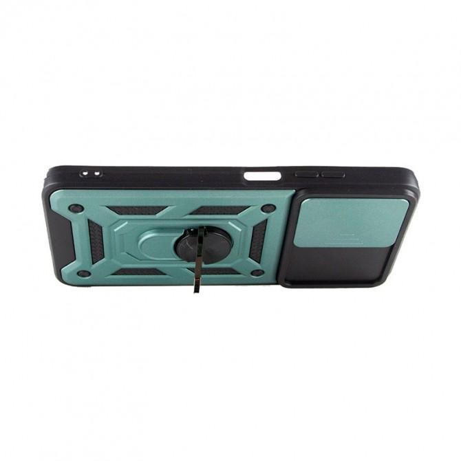 Чехол HONOR Hard Defence Series Xiaomi Redmi 12C Green (with Camshield and magnet)-1