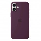 Силиконовый чехол для iPhone 16 Plus Plum FULL Силиконовый чехол для iPhone 16 Plus Plum FULL