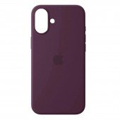 Силиконовый чехол для iPhone 16 Plus Plum FULL Силиконовый чехол для iPhone 16 Plus Plum FULL