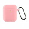 Чохол U-Like Silicone Protective Case For Airpods + Lock Pink