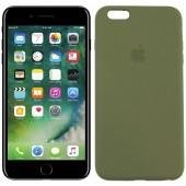 Чехол силиконовый для iPhone 6/6s Plus Болотный FULL