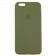Чохол силіконовий для iPhone 6/6s Plus Болотний FULL