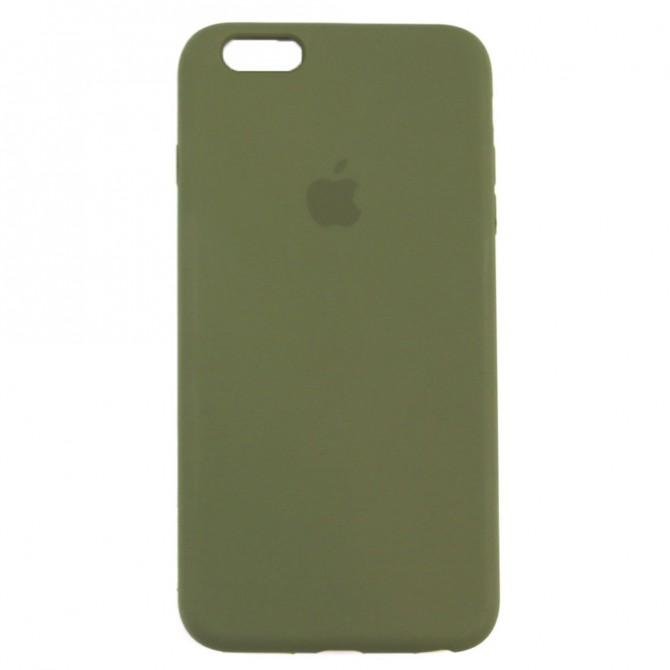 Чохол силіконовий для iPhone 6/6s Plus Болотний FULL-1