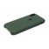Оригінальний силіконовий чохол для iPhone Xs Max Темно Зелений