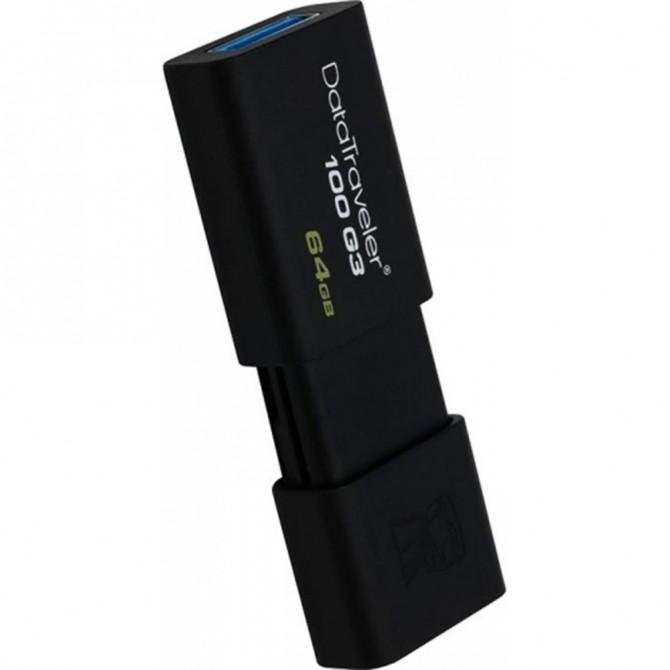 Флеш память Kingston USB Flash 64GB DataTraveler 100 G3 USB 3.0-1