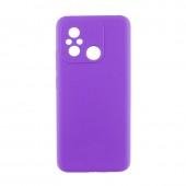 Чехол Original Soft Case Xiaomi Redmi 12C Фиолетовый FULL