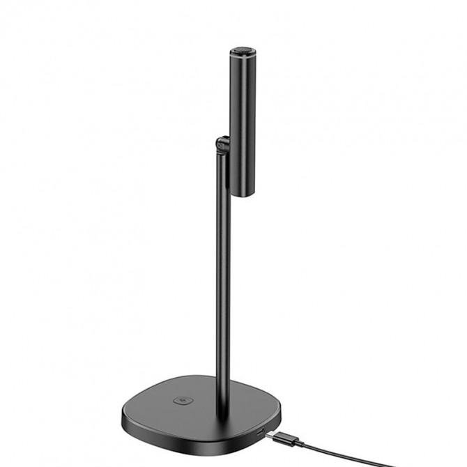 Мікрофон Hoco L16 Mike USB+Type-C Чорний ( настільний)-1