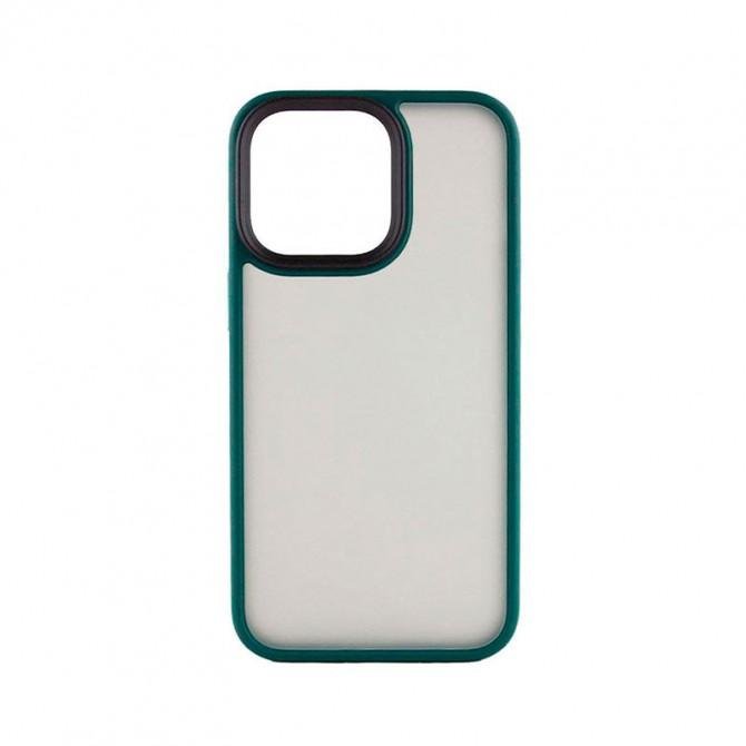 Чохол TPU+PC Metal Buttons для Apple iPhone 14 Pro (6.1") Зелений