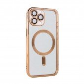 Силиконовый чехол SHINING with MagSafe для iPhone 15 Pro Max Золотой Силиконовый чехол SHINING with MagSafe для iPhone 15 Pro Max Золотой