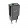 Сетевое зарядное устройство 1USB + Type-C Hoco N28 Founder PD20W+QC3.0 Black