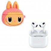 Чехол U-Like Protective LABUBU для Airpods 3 Pink Чехол U-Like Protective LABUBU для Airpods 3 Pink