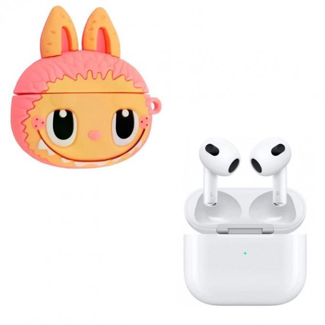 Чехол U-Like Protective LABUBU для Airpods 3 Pink-1