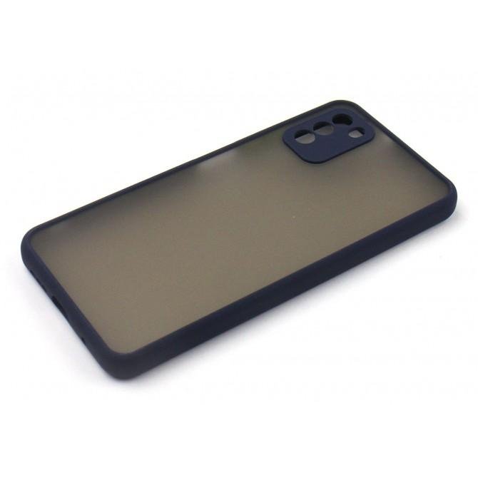 Чехол MATT CASE Xiaomi Poco M3 Темно синий-1