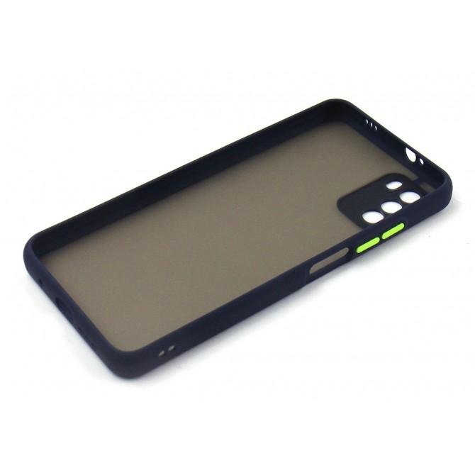 Чехол MATT CASE Xiaomi Poco M3 Темно синий-3
