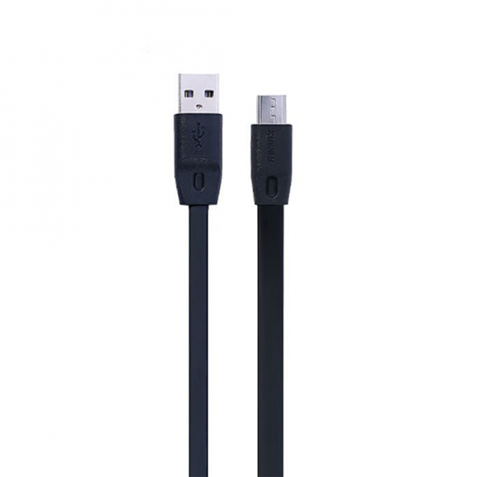Кабель Remax Full Speed RC-001m microUSB Чёрный 2m (5-012)