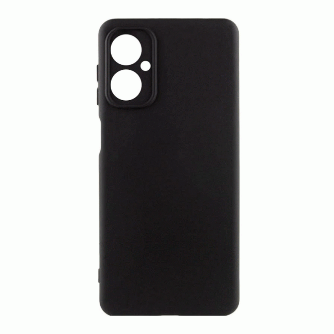 Чохол Silicone Case Motorola Moto G55 5G Чорний FULL