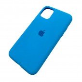 Силіконовий чохол для iPhone 11 Небесно Синій FULL Силіконовий чохол для iPhone 11 Небесно Синій FULL
