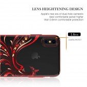 Чохол Kingxbar Phoenix Series для iPhone X Червоний Чохол Kingxbar Phoenix Series для iPhone X Червоний