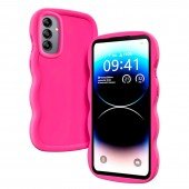 Чохол TPU Ripple для Samsung Galaxy A55 Неоново рожевий Чохол TPU Ripple для Samsung Galaxy A55 Неоново рожевий