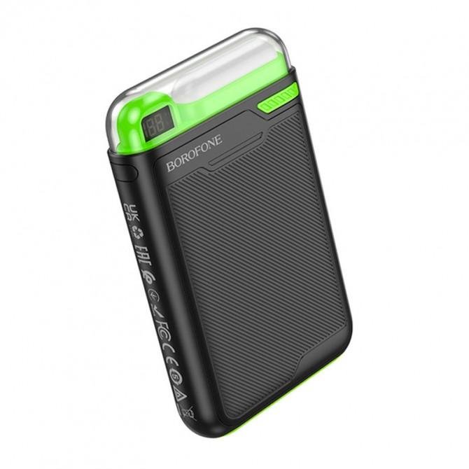 Дополнительная батарея Borofone BJ69 Skillful PD20W magnetic night light (10000mAh) Black