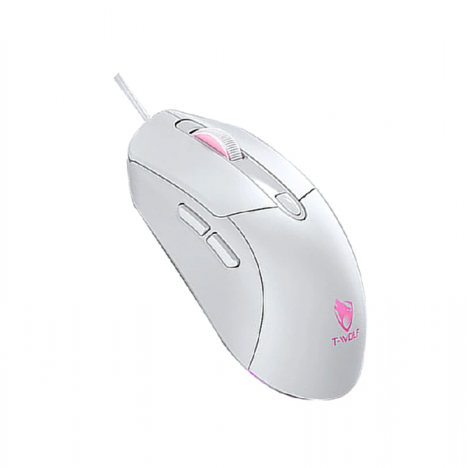 Мишь Twolf G550 White/Pink-2