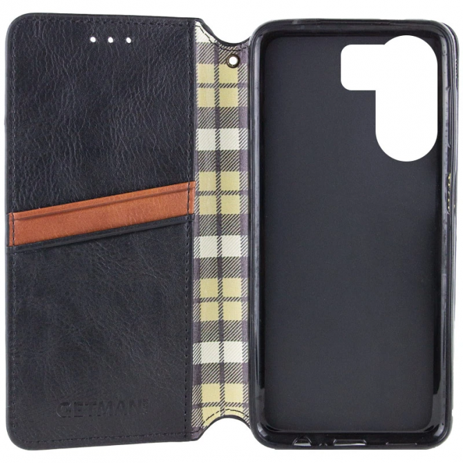 Чохол-книжка GETMAN Cubic for Xiaomi Redmi 15 4G/ 5G Black-2
