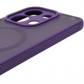 Чeхол TPU+PC Lyon Frosted series with Magsafe Xiaomi Redmi Note 13 4G Purple