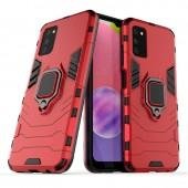 Чехол HONOR Hard Defence Series Samsung A037 Galaxy A03s Red (with magnet)