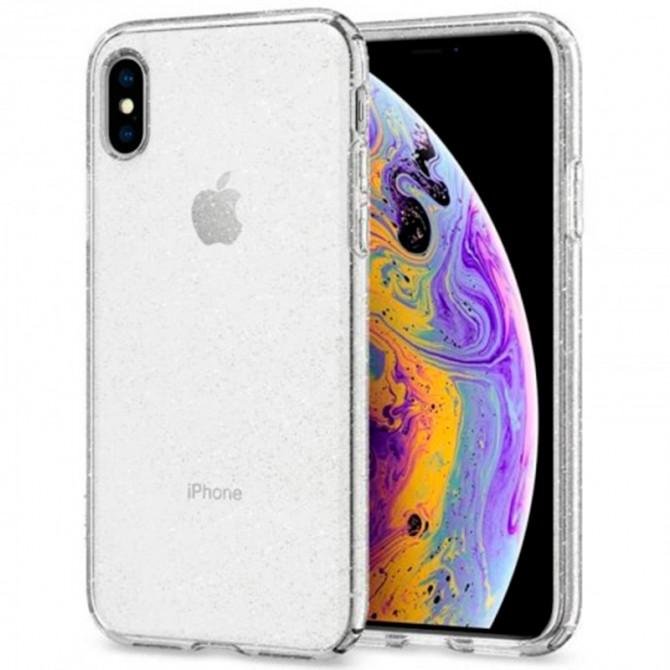 Накладка Molan Cano Jelly Sparkle для Apple iPhone X/Xs Прозорий