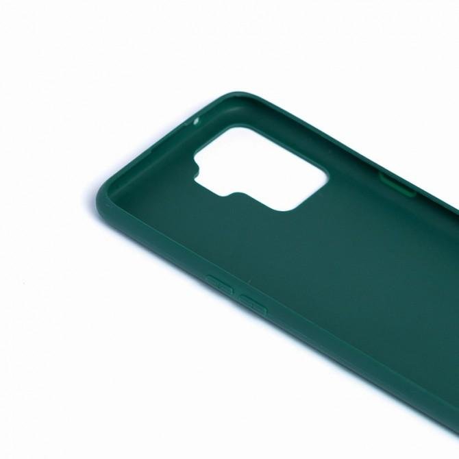 Силиконовый чехол Candy для Oppo Reno 5 Lite/A94 Темно Зеленый-2
